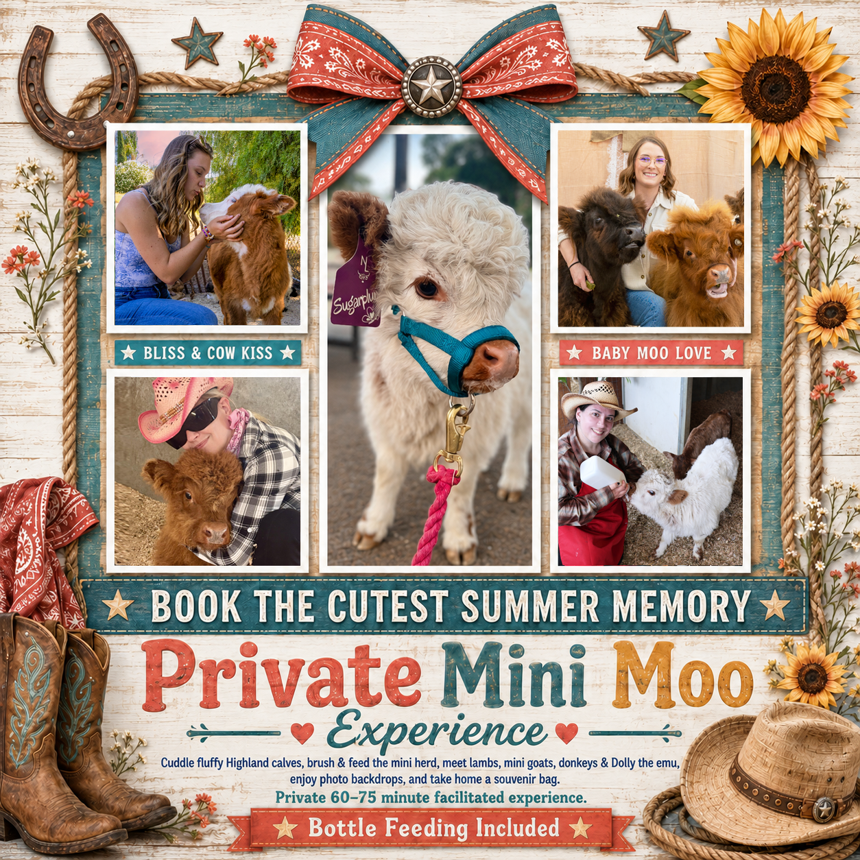 Private Mini Moo Experience