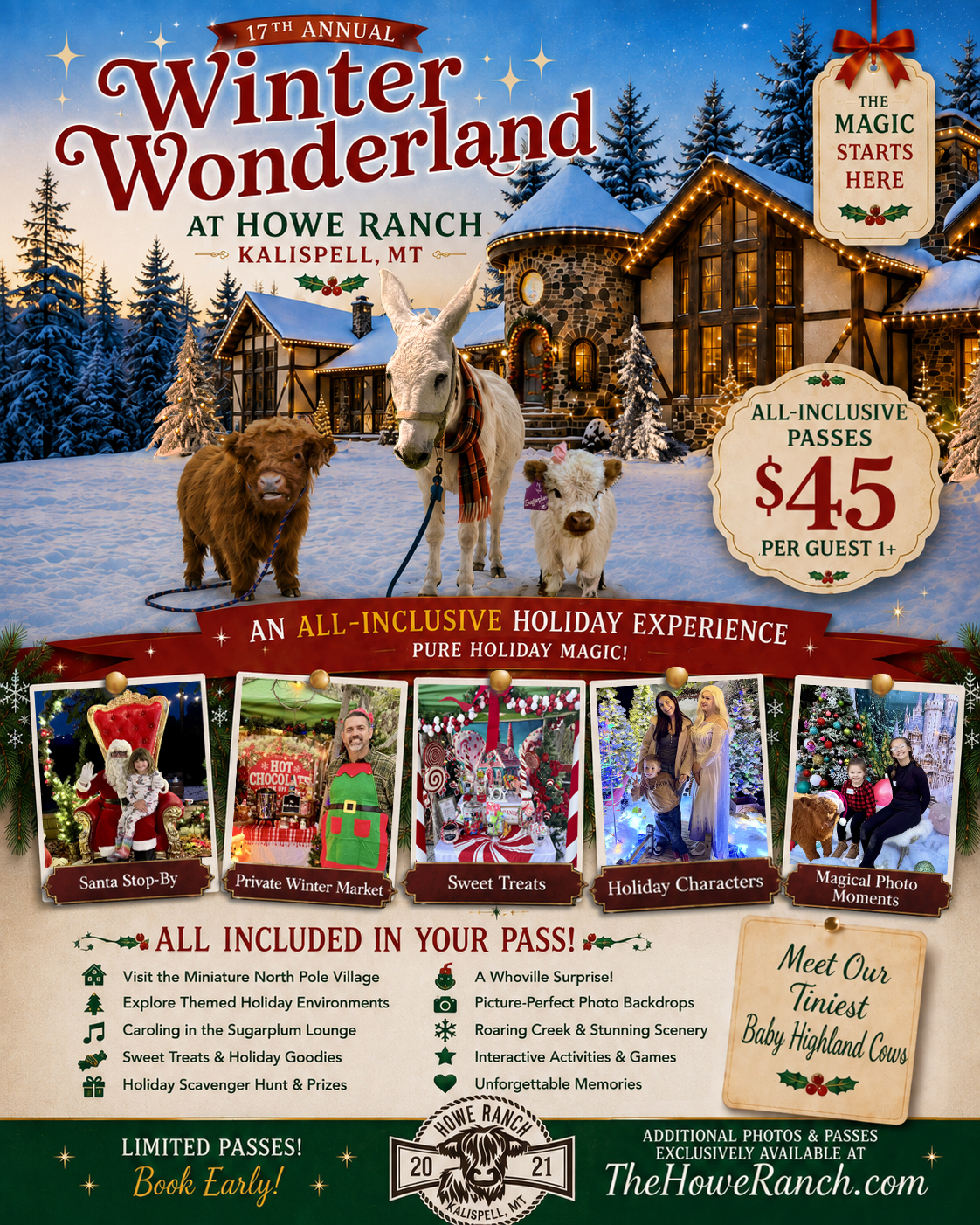 Winter Wonderland at Howe Ranch